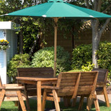 Charles Taylor Parasol - 2.7m Grey HB32GRHD