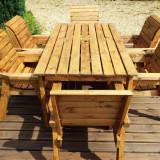 Charles Taylor Rectangular Table Set - 6 Seater HB15HD
