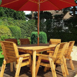 Charles Taylor Rectangular Table Set - 6 Seater HB15HD