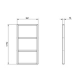 Forest Garden Pressure Treated  3x6 Pent Garden Bar  Base