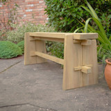 Forest Garden Sleeper Pew Bench