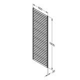Forest Garden Slatted Trellis 180x60cm - Pack of 4