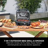 Ninja Woodfire Pro Connect XL Electric BBQ Grill & Smoker