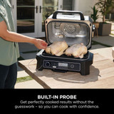 Ninja Woodfire PRO XL ELectric BBQ Grill & Smoker With Smart Cook System OG850UK