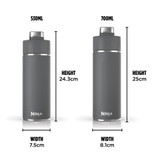 Ninja Thirsti 700ml Travel Bottle Dark Grey