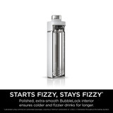 Ninja Thirsti 700ml Travel Bottle Steam White