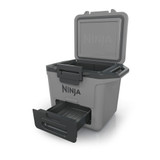 Ninja FrostVault 30QT/28L Hard Cooler With Dry Zone, Slate Grey