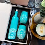 Sup Drinkware Insulated Wine  Bottle & Tumbler Set Shells