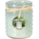 Citronella Wax Candle in Glass Jar with Dots 230g