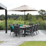 Supremo Mannington 8 Seat 230x90cm Rectangular Dining Set