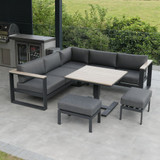 Supremo Mannington Mini Modular Set with 95cm Square Adjustable Table