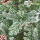 6.5ft / 200cm Frosty Dorchester Pine Unlit Christmas Tree