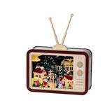 Lumineo LED Wooden Scenery TV Screen - 33.5cm