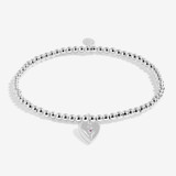 JOMA Jewellery Kids' Confetti A Little Wonderful Granddaughter Silver Plated Bracelet - 15.5cm Stretch