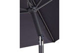 Hartman Balearic Market Parasol - Grey /Dark Grey