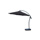 Bramblecrest Gloucester Grey Cantilever Parasol with Cover and Base