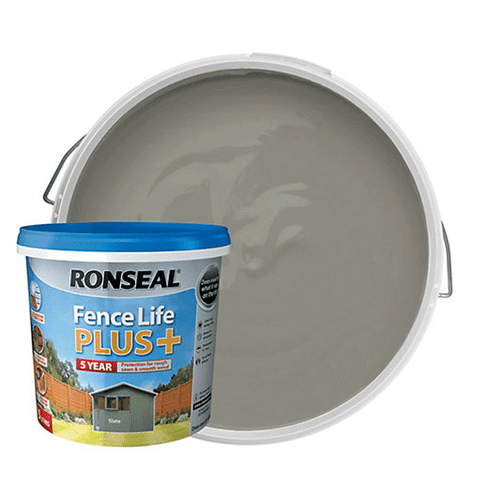 Ronseal One Coat Fence Life Plus Slate 5L