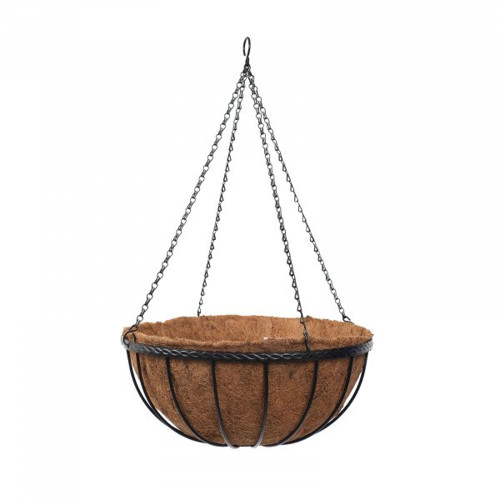 14" Saxon Hanging Basket
