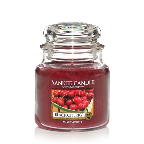 Yankee Candle Black Cherry - Medium Jar