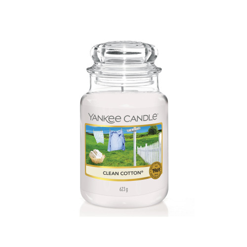 Yankee Candle Clean Cotton - Large Jar