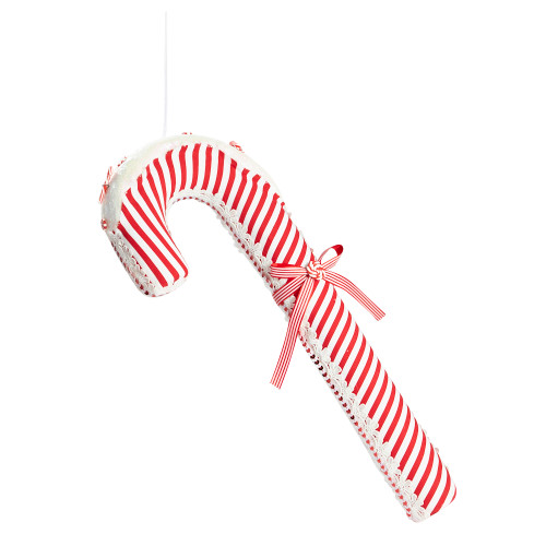 Hanging Candy Cane Red - 22 x 8 x 56cm