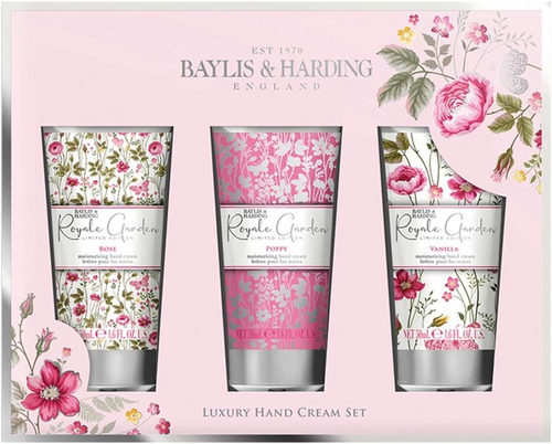 Baylis & Harding Royale Garden Assorted 3 Hand Cream Set