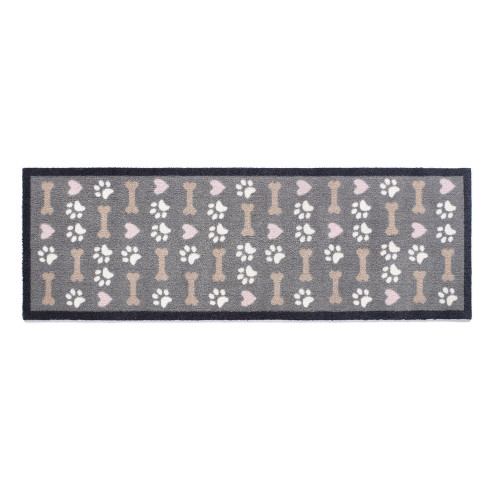 Howler & Scratch Patterned Hearts & Bones Rug 50 x 150cm