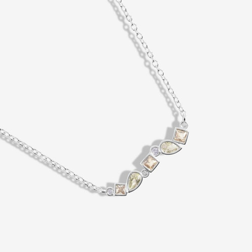 Joma Radiant Treasures Gems Bar Necklace