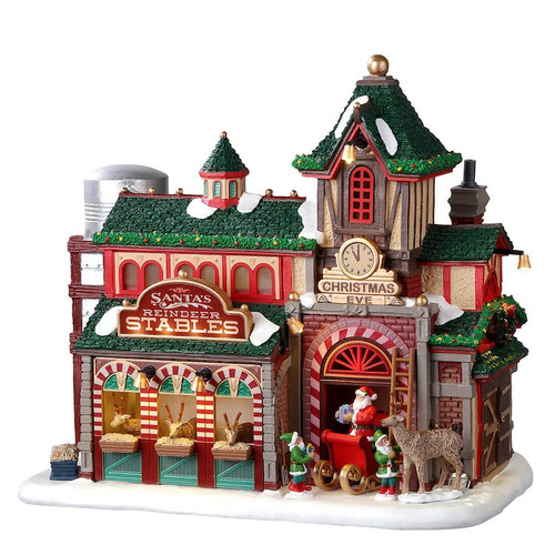 Lemax (25926) Santa's Reindeer Stables