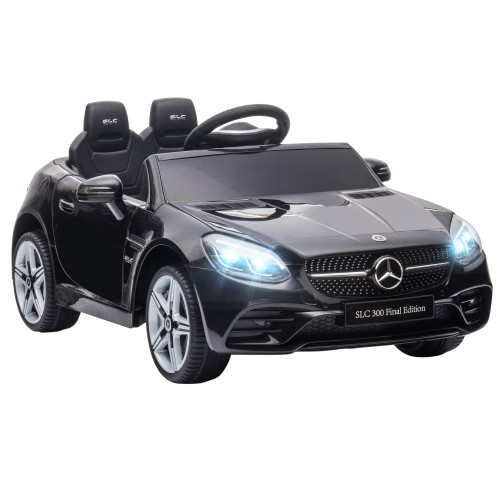 Mercedes Benz SLC300 Black 12V Electric Ride On Car