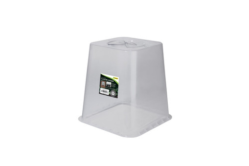 Garland Tom Pot Square Cloche Cover 25cm - Clear