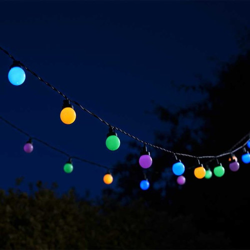 Smart MultiPower Festoon String Lights Dual White & Colour Changing - Set of 30