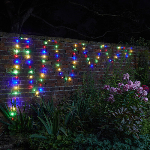 Smart Solar String Lights - 400 Dual Multicoloured LEDs