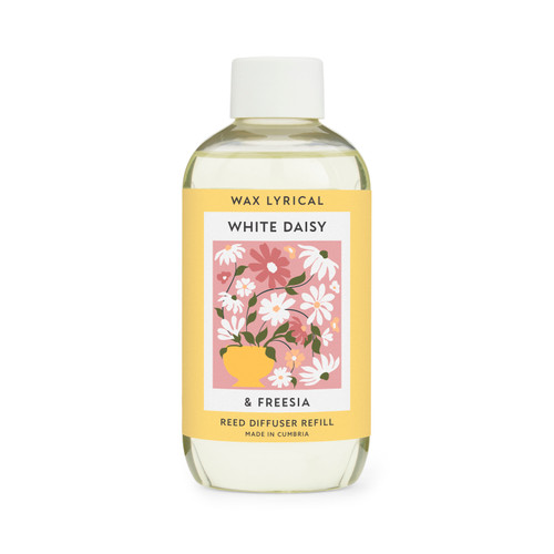 Wax Lyrical Flower Market - 200ml Reed Diffuser Refill White Daisy & Freesia