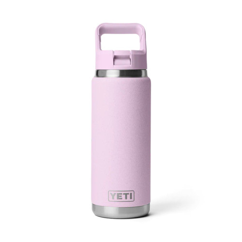 Yeti Cherry Blossom Rambler 26 oz Coloured Straw Bottle
