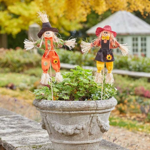 Scarecrow Decorative Stake - 50cm