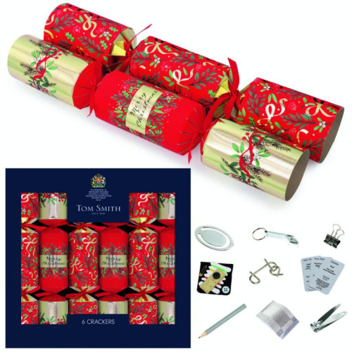 Tom Smith Timeless Noel Christmas Crackers - Pack of 6