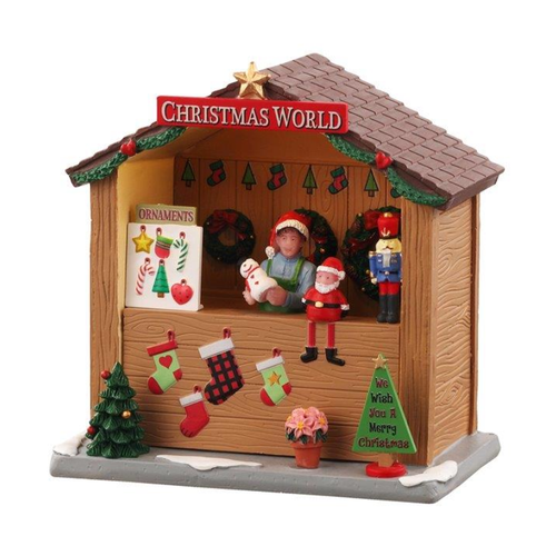 Lemax (04734) Caddington Village Christmas World Booth