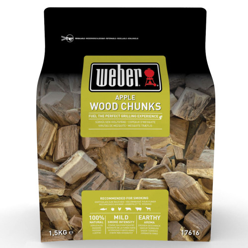 Weber Apple Wood Chunks | BBQ & Accessories