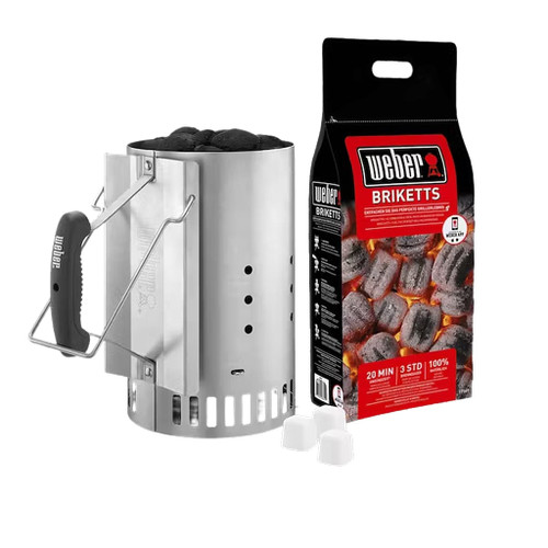 Weber Rapidfire Chimney Starter Set | BBQ & Accessories