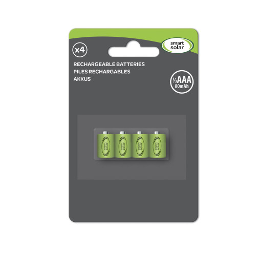 1/3 AAA Rechargeable Batteries (4 pack)