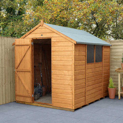 Forest Shiplap Dip Treated 8x6 Apex Shed