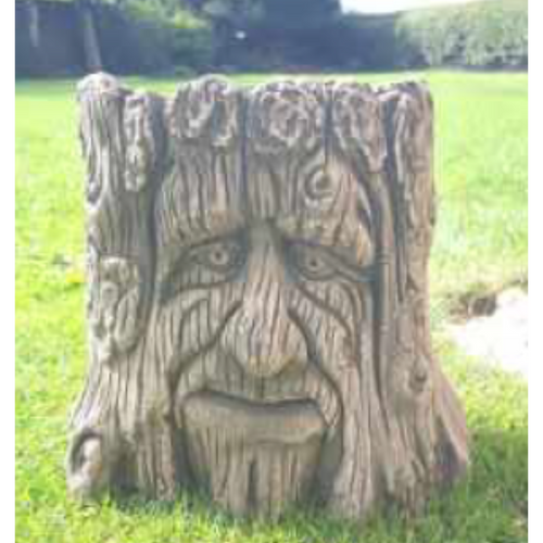 Border Stoneware Tree Trunk Man Pot