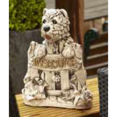 Border Stoneware Welcome Westie