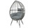 Evora Standing Egg Chair - Grey