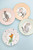 Yvonne Ellen Animal Tea Plates set of 4