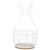 Round Rabbit Easter Basket 32cm
