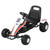 Racing Go Kart with Pedal White & Red