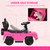 Push Car Mercedes G350 Pink 3in1