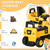 CAT Ride On Digger Yellow